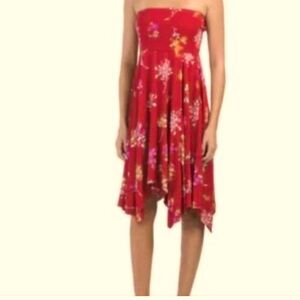 Express strapless dress